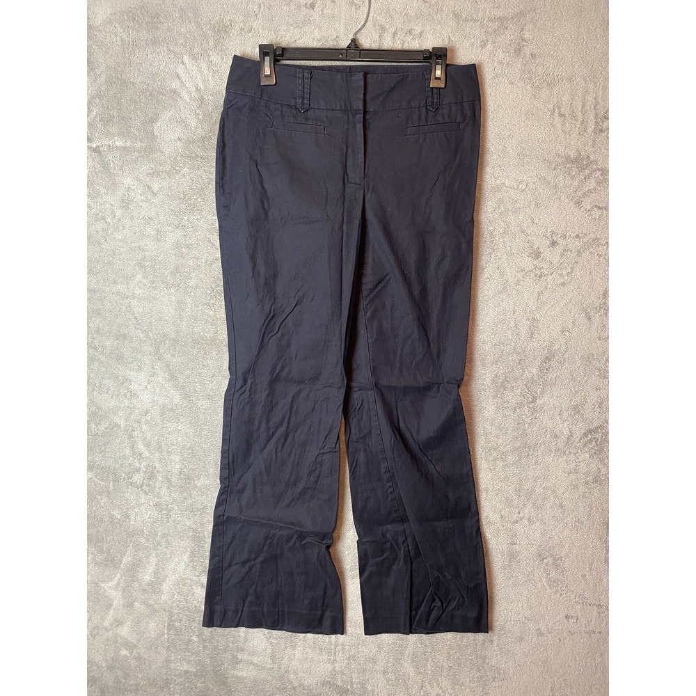 Ann Taylor Loft Womens 6 Curvy Blue Pants